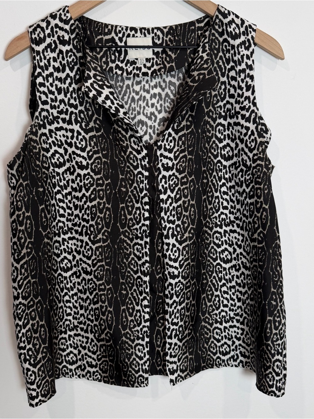 Reiss 100 % Silk Sleeveless Top